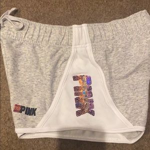 PINK bling shorts
